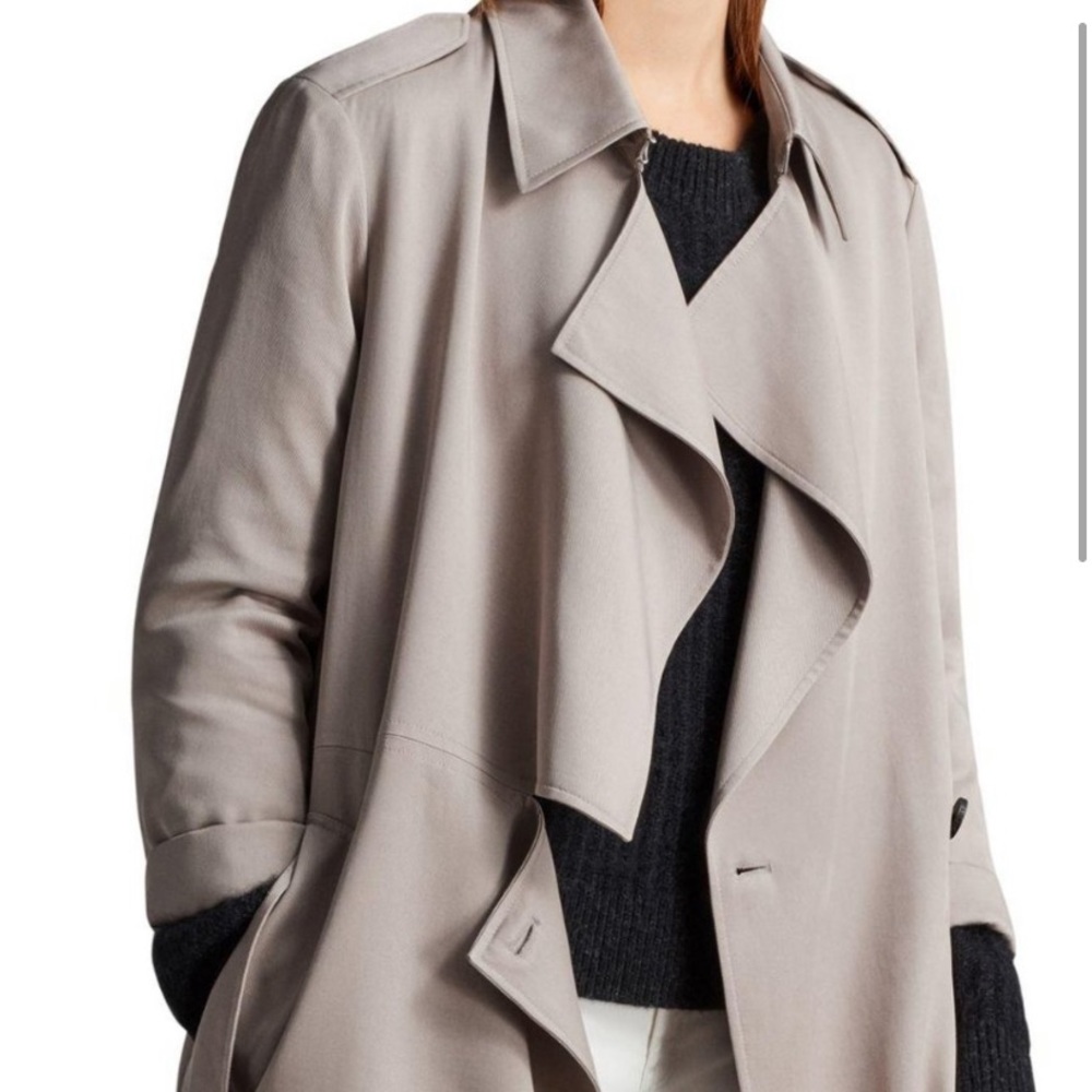 AllSaints Bexley Mac Trench Coat